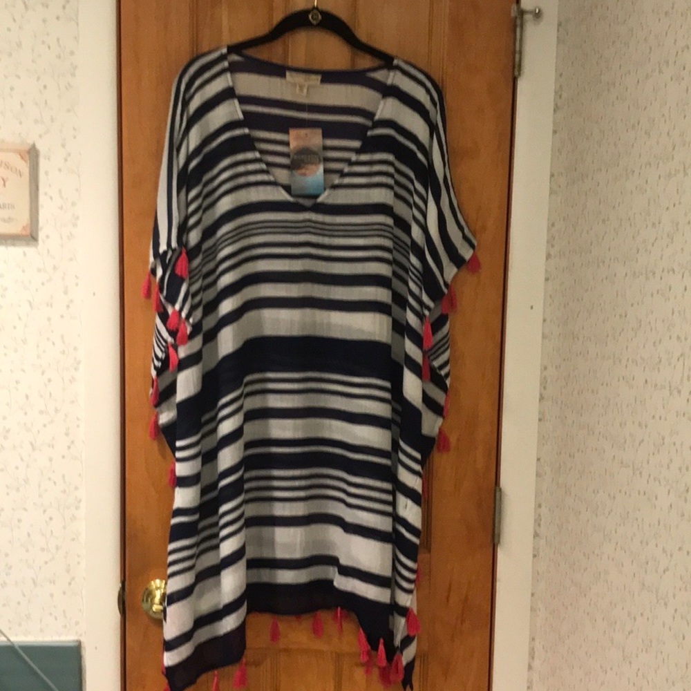 Beaches & Boho Bathing Suit Coverup Size L/XL